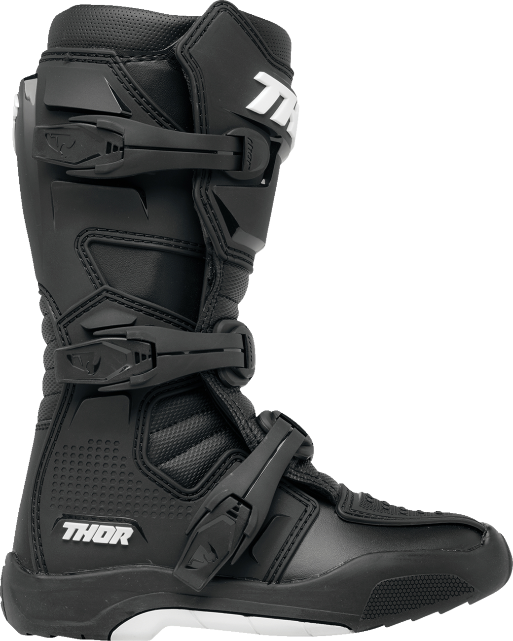 THOR Youth Blitz XR Boots - Black/White - US 6 3411-0729