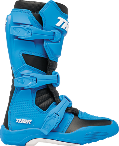 THOR Youth Blitz XR Boots - Black/Blue - US 6 3411-0736
