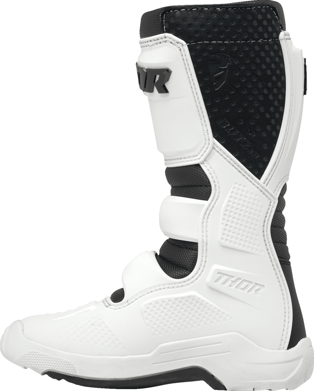 THOR Youth Blitz XR Boots - White/Black - US 1 3411-0745