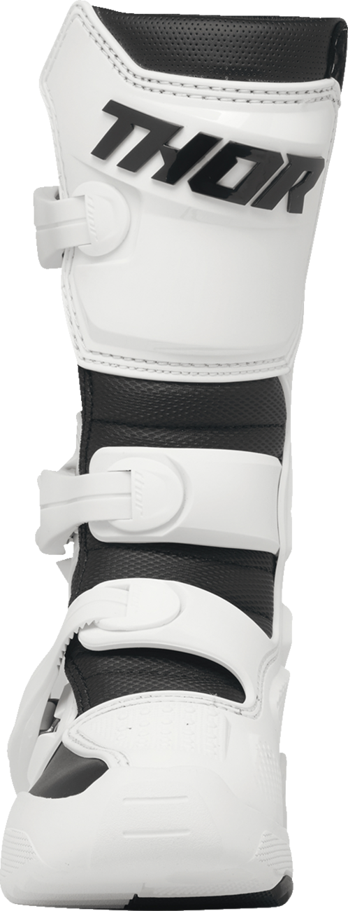 THOR Youth Blitz XR Boots - White/Black - US 3 3411-0747