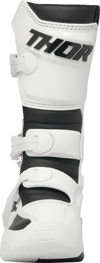 THOR Youth Blitz XR Boots - White/Black - US 3 3411-0747
