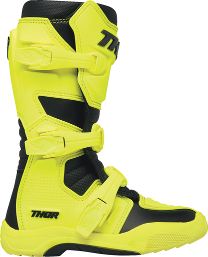 THOR Youth Blitz XR Boots - Acid/Black - US 3 3411-0761