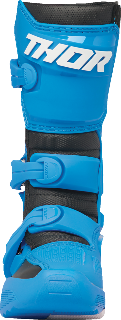 THOR Youth Blitz XR Boots - Black/Blue - US 3 3411-0733