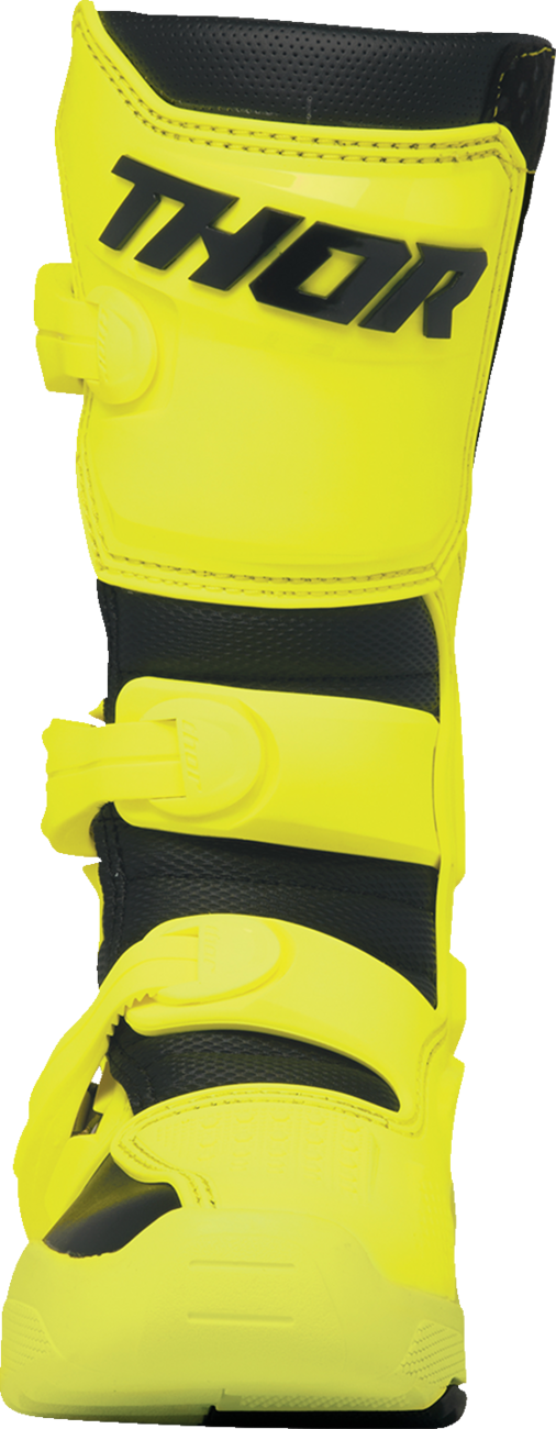 THOR Youth Blitz XR Boots - Acid/Black - US 2 3411-0760