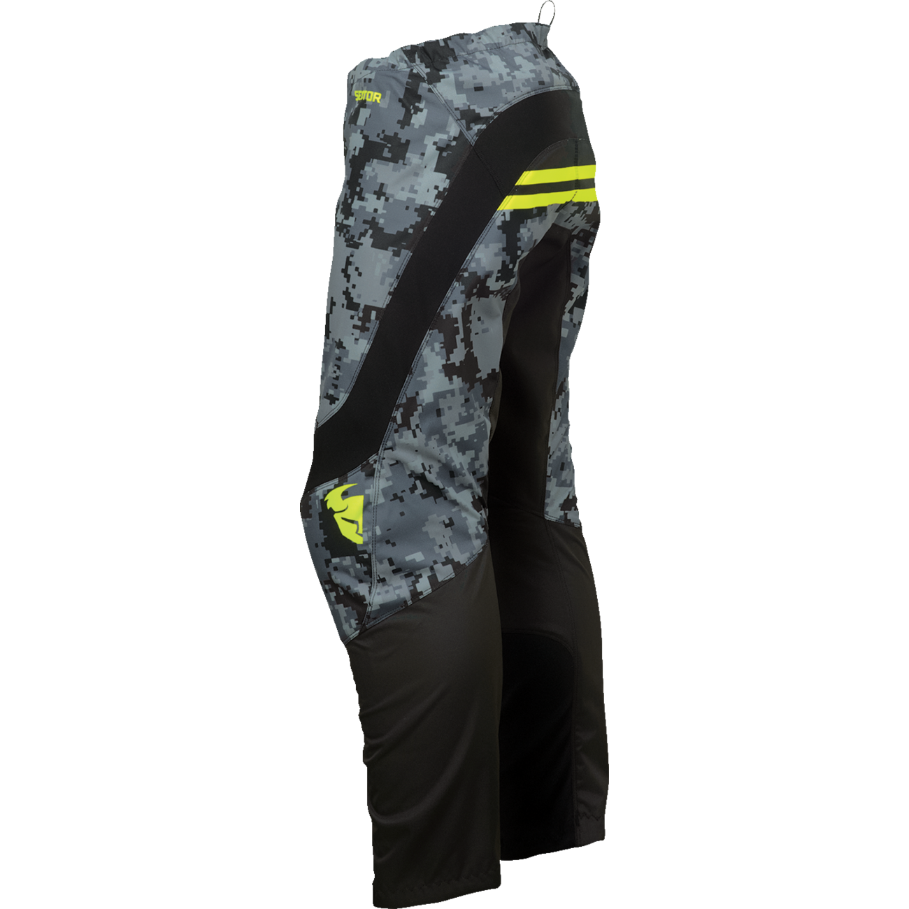 THOR Sector DIGI Pants - Black/Camo - US 30 2901-11028