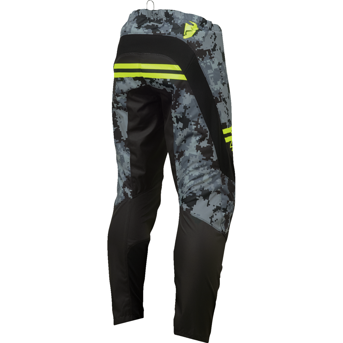 THOR Sector DIGI Pants - Black/Camo - US 28 2901-11027