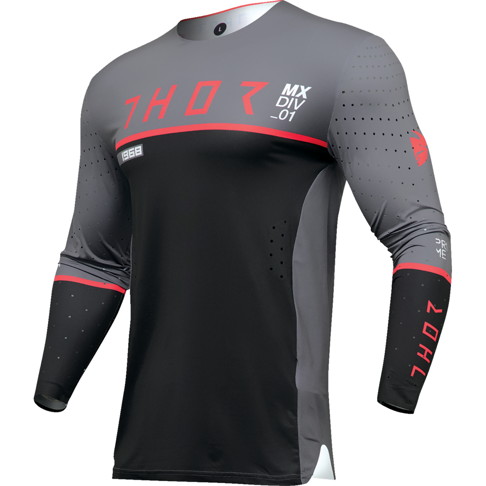 THOR Prime Ace Jersey - Charcoal/Black - 3XL 2910-7664