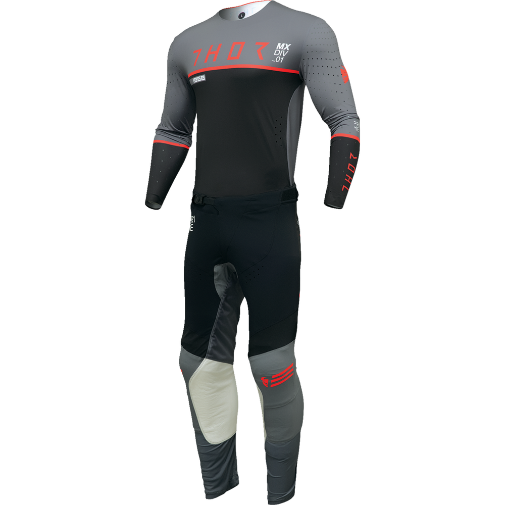 
                      
                        THOR Prime Ace Jersey - Charcoal/Black - 3XL 2910-7664
                      
                    