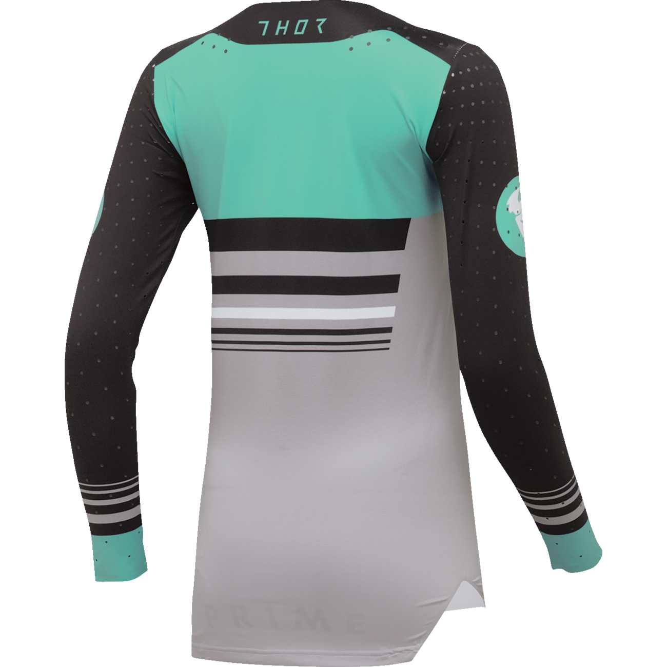 THOR Women's Prime Blaze Jersey - Black/Mint - XS 2911-0278