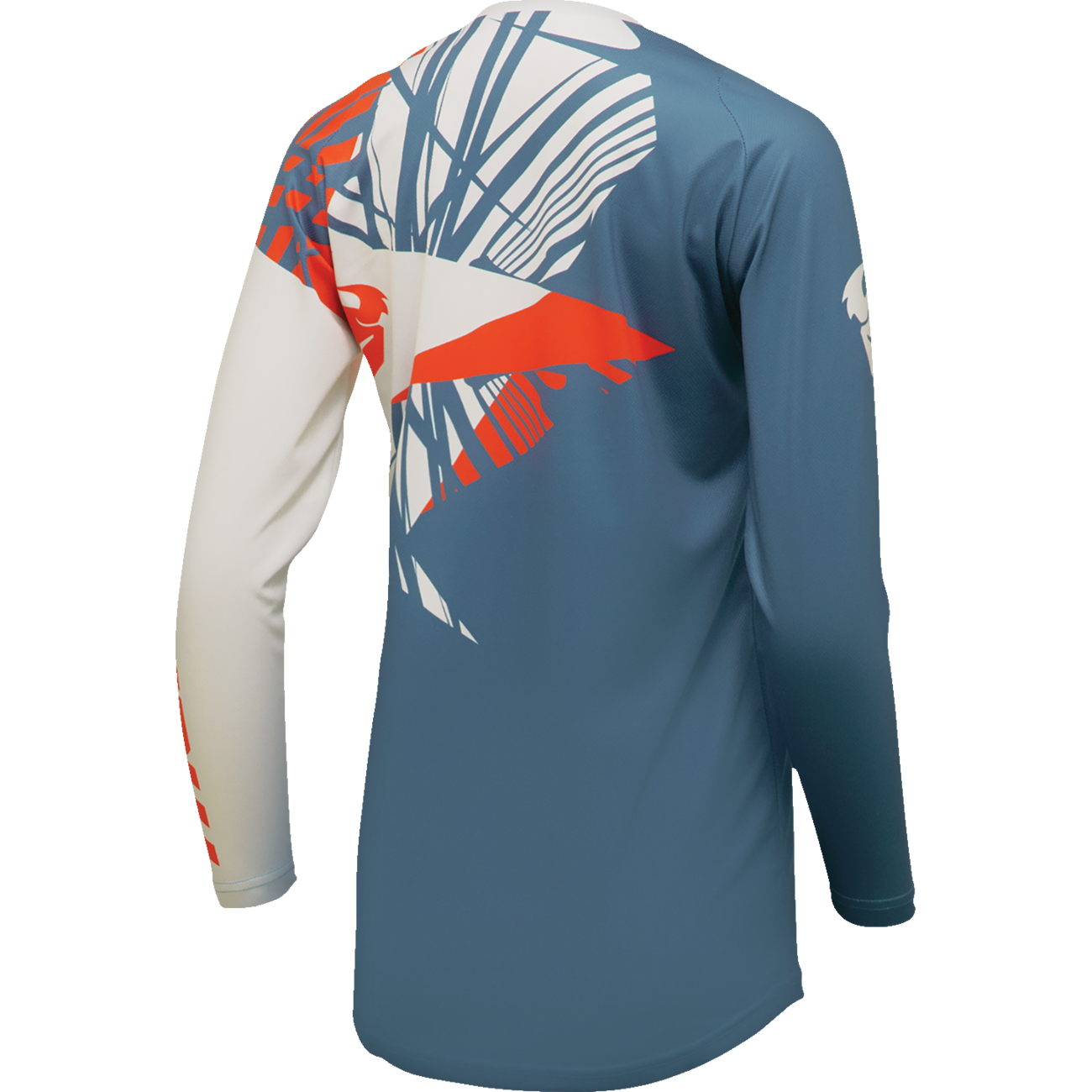 THOR Women's Sector Split Jersey - Blue Steel/Vintage White - Large 2911-0297