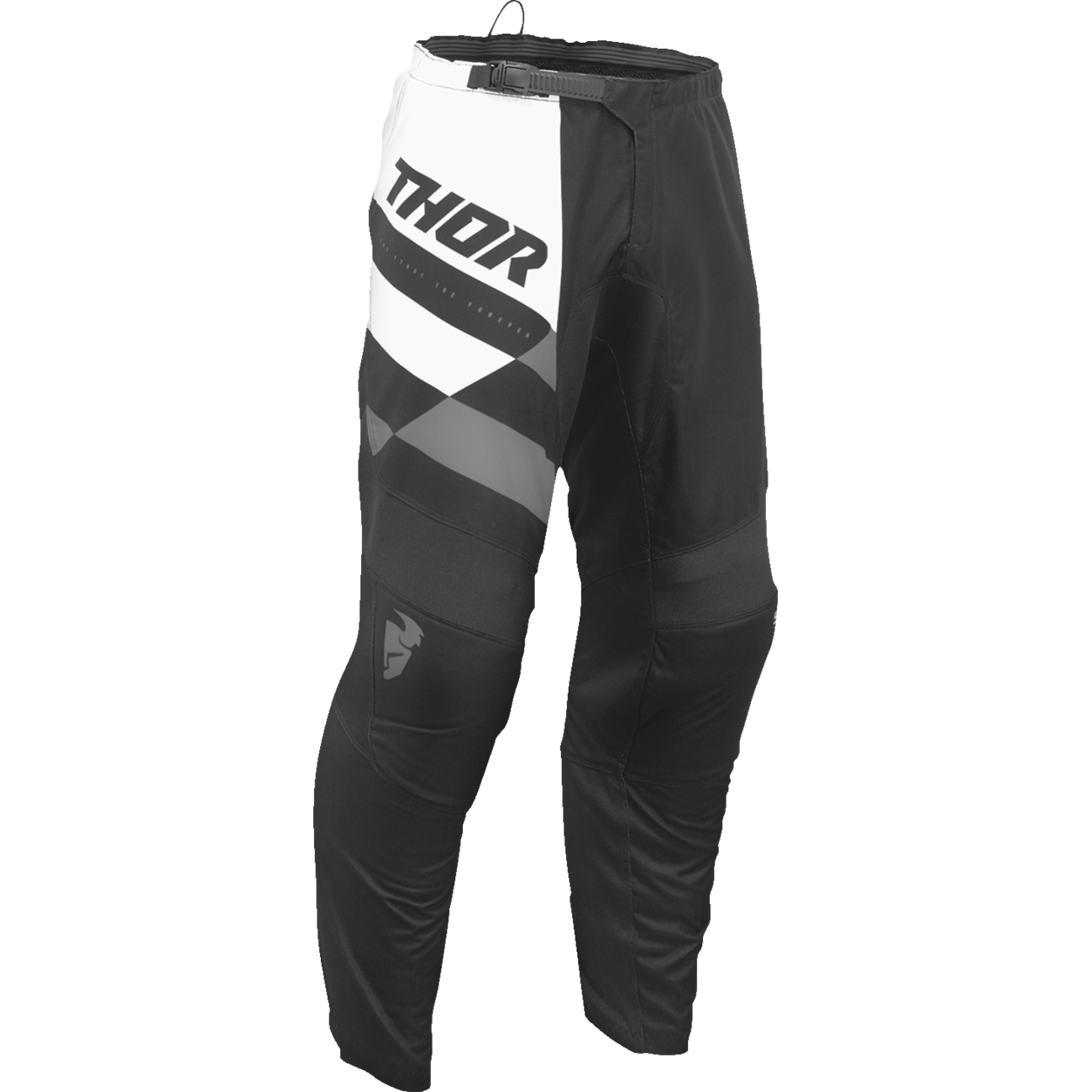THOR Youth Sector Checker Pants - Black/Gray - US 24 2903-2424