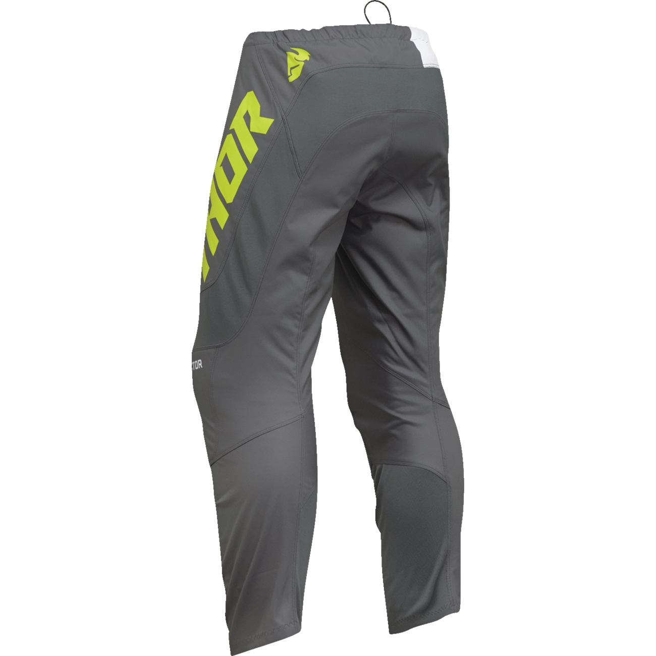 THOR Youth Sector Checker Pants - Gray/Acid - US 18 2903-2433