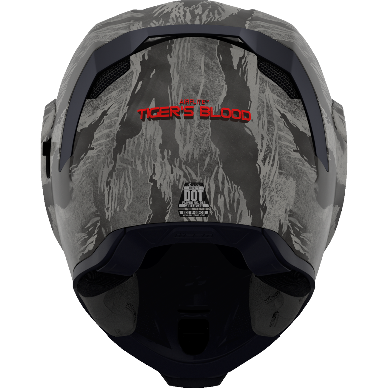 ICON Airflite* Helmet - Tiger's Blood - MIPS? - Gray - Small 0101-16241