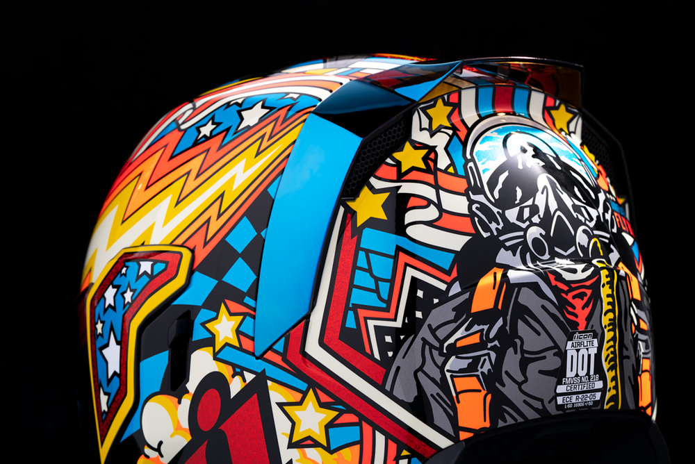 
                      
                        ICON Airflite* Helmet - Flyboy - Blue - Small 0101-16011
                      
                    