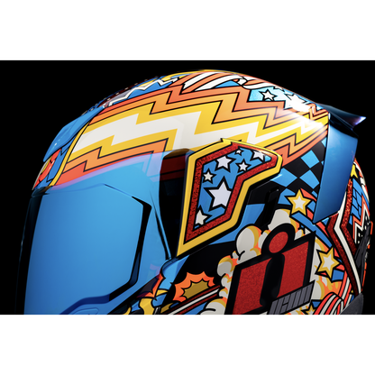 ICON Airflite* Helmet - Flyboy - Blue - Large 0101-16013