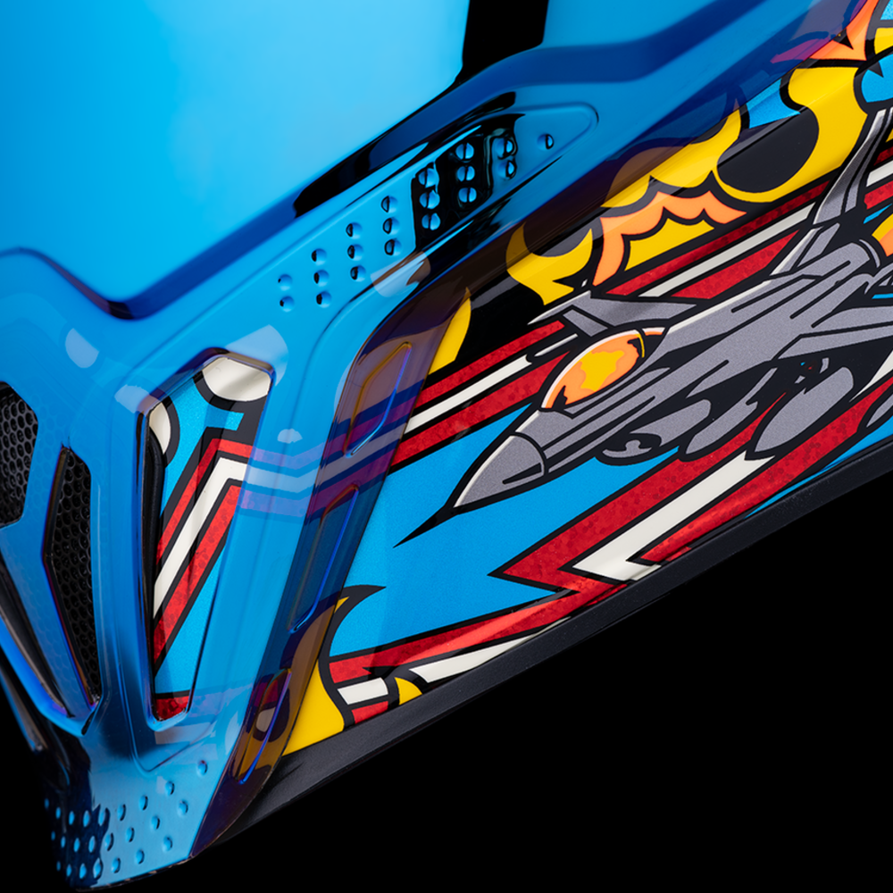 
                      
                        ICON Airflite* Helmet - Flyboy - Blue - Small 0101-16011
                      
                    