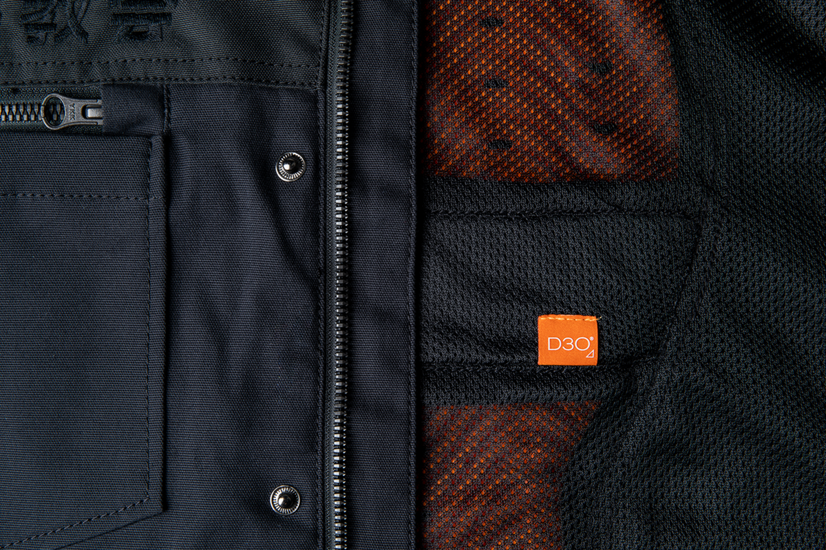 ICON Upstate Canvas National™ Jacket - Black - 2XL 2820-6564