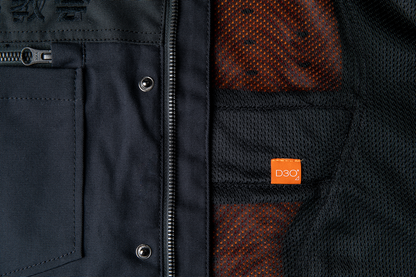 ICON Upstate Canvas National™ Jacket - Black - 2XL 2820-6564