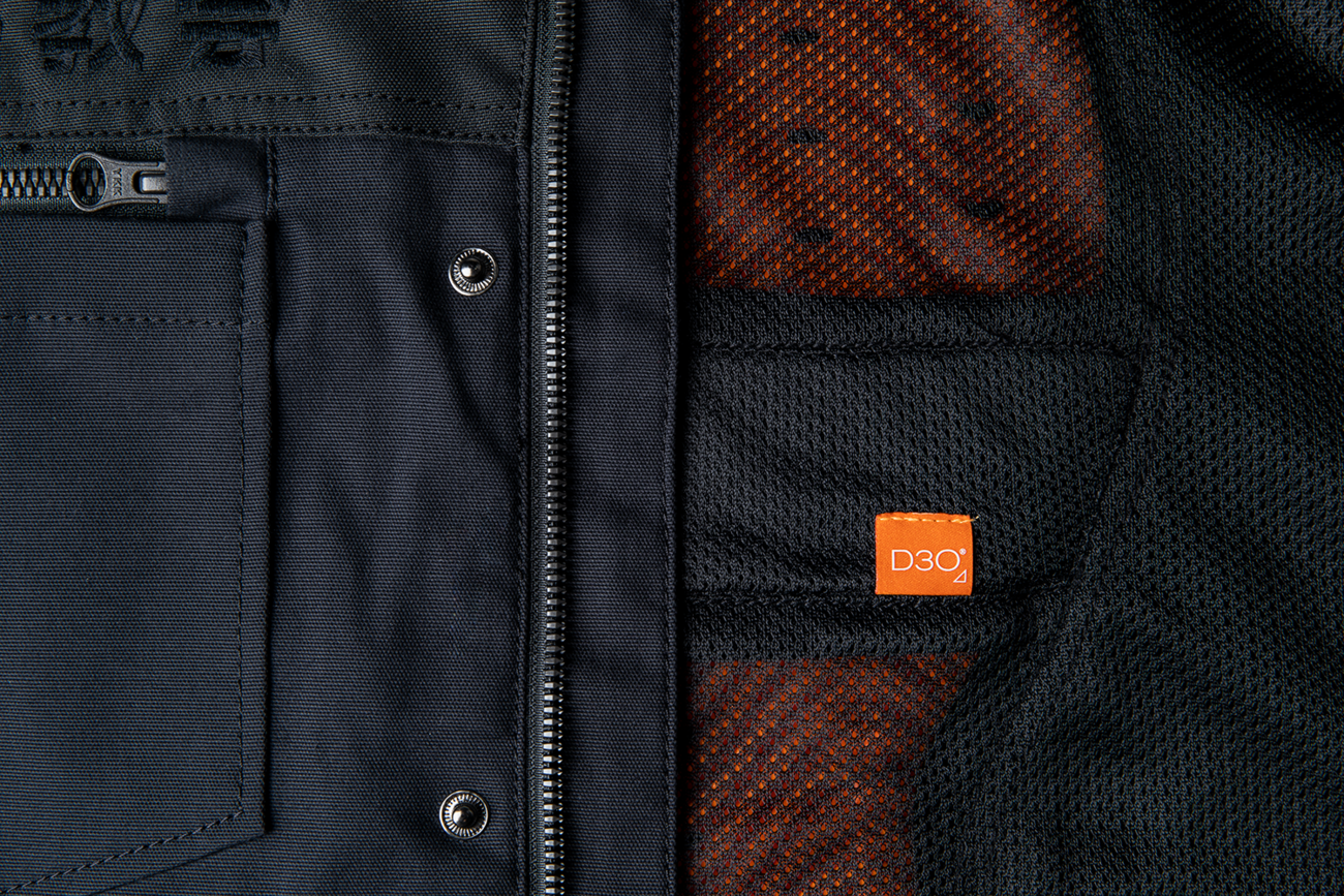 ICON Upstate Canvas National™ Jacket - Black - Small 2820-6560