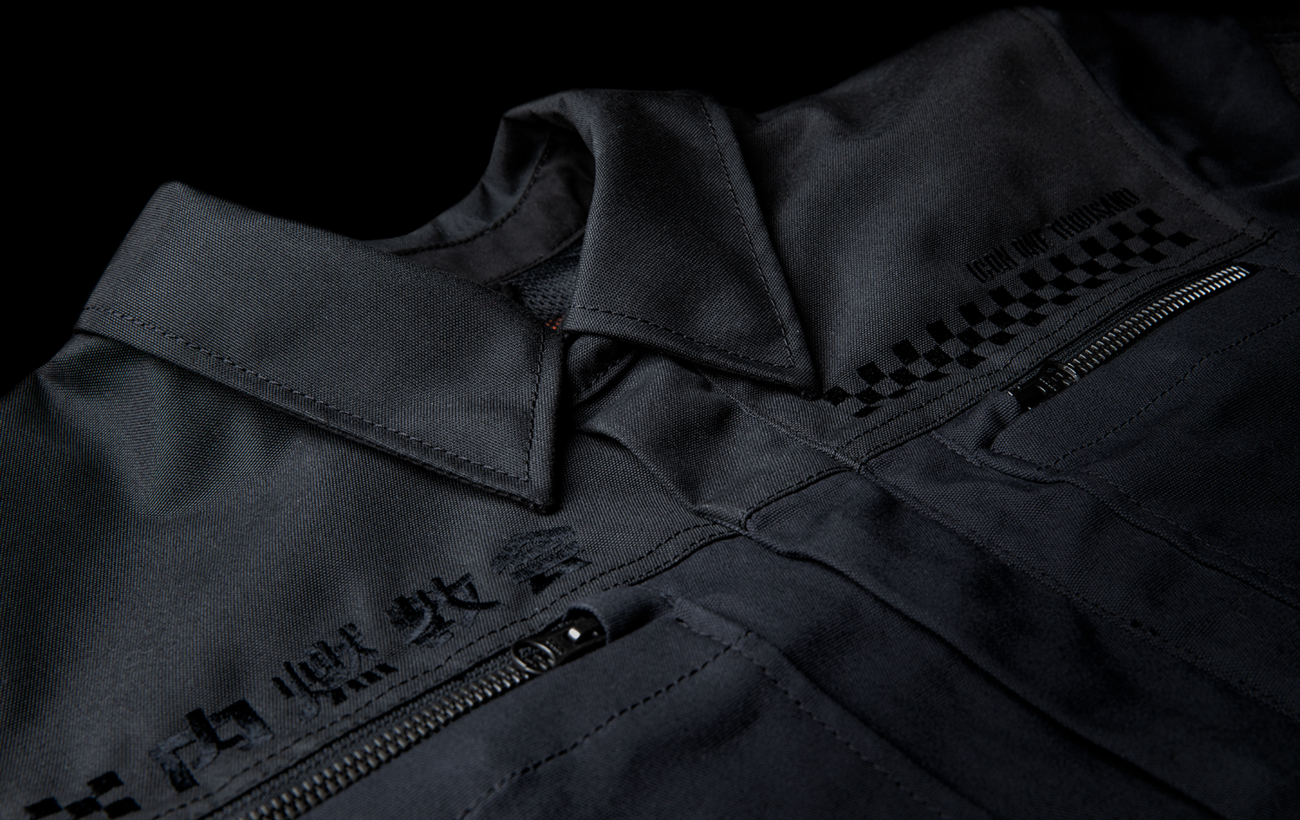 ICON Upstate Canvas National™ Jacket - Black - Medium 2820-6561