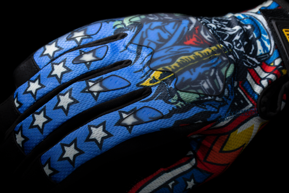 
                      
                        ICON Hooligan* CE Flyboy Gloves - Blue - Large 3301-4711
                      
                    