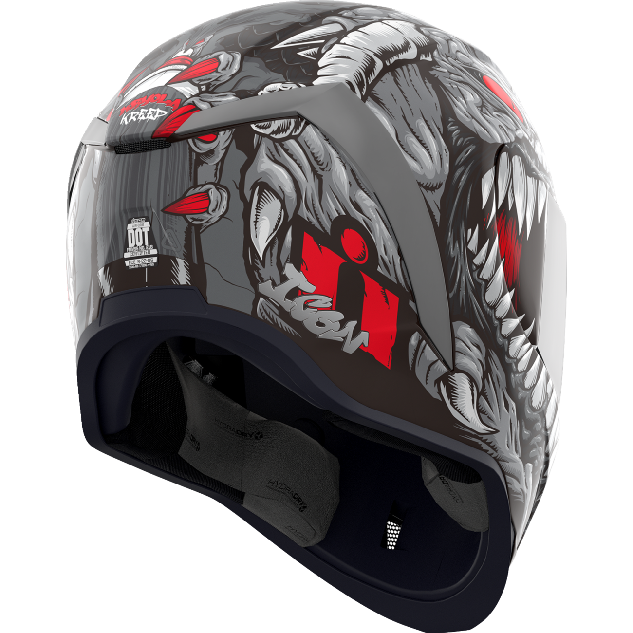 ICON Airform* Helmet - Kryola Kreep - MIPS? - Silver - Large 010116956