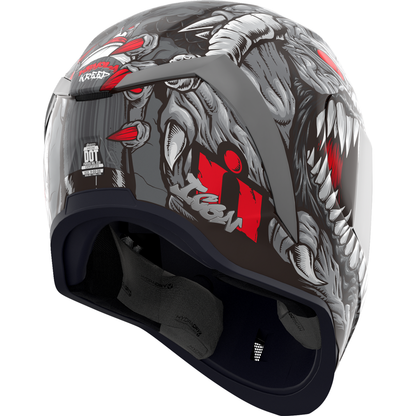 ICON Airform* Helmet - Kryola Kreep - MIPS? - Silver - Large 010116956