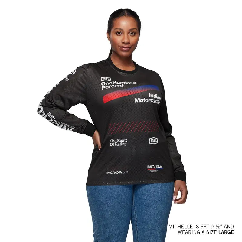 
                      
                        Unisex IMC X 100% Jersey, Black
                      
                    