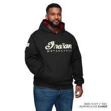 Men's Applique Headdress Hoodie, Black