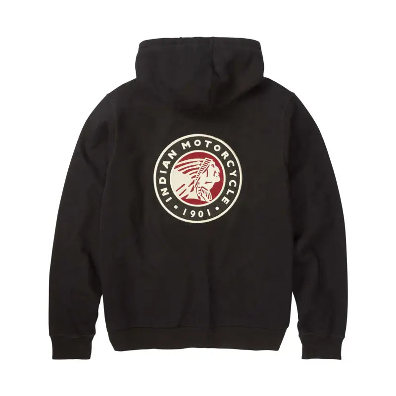 
                      
                        Men's Applique Headdress Hoodie, Black
                      
                    