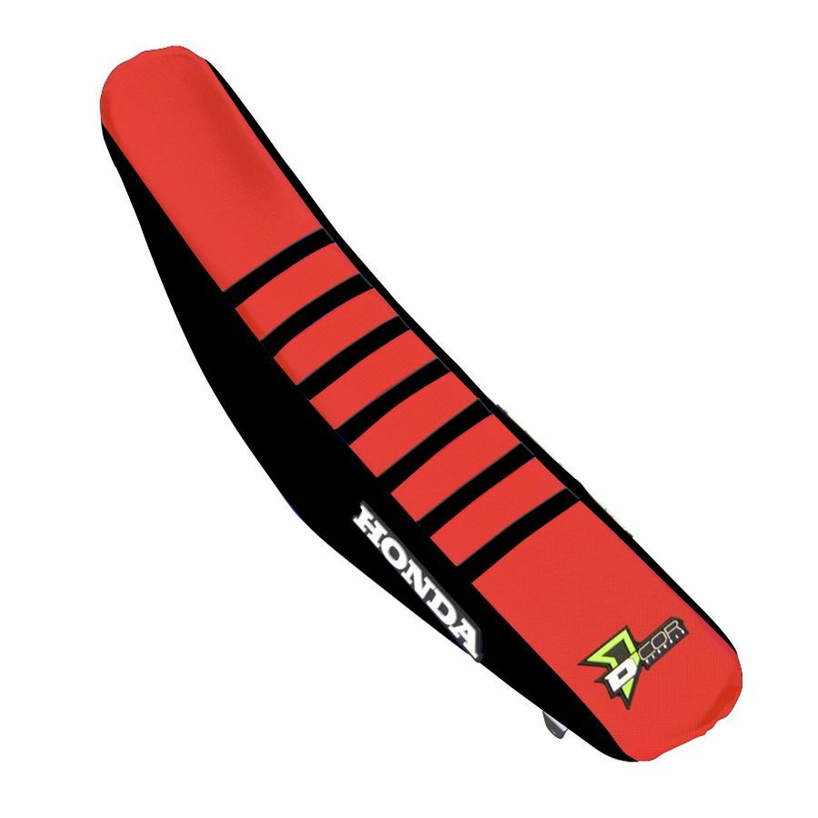 Seat Cover Black/Red Ribs