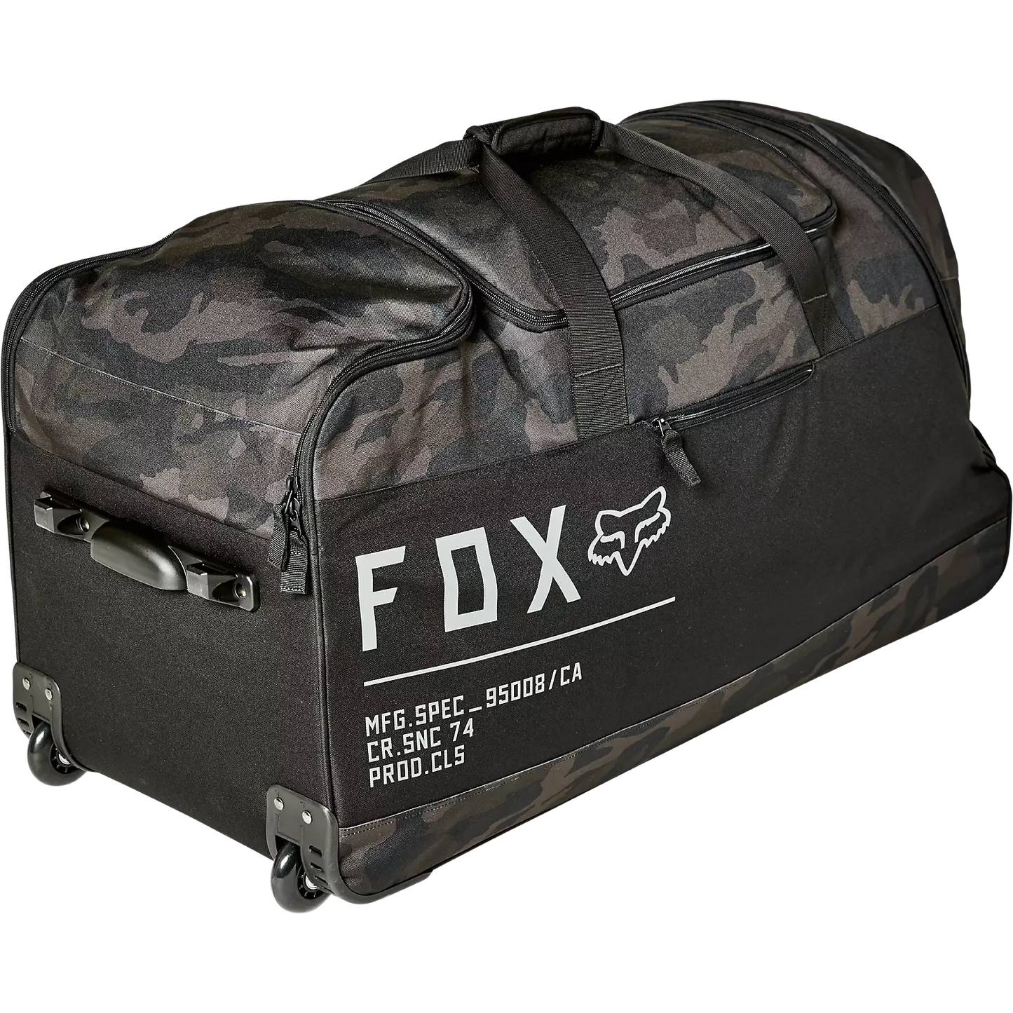 Fox Racing Shuttle 180 Camo Roller Gear Bag Black Camouflage - 28603-247-OS