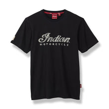Indian Motorcycle Men's Script Logo T-Shirt, Black XL 2861933