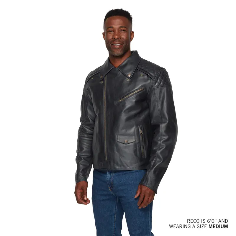 Indian Motorcycle Men's Buchanan Jacket, Black 2864640
