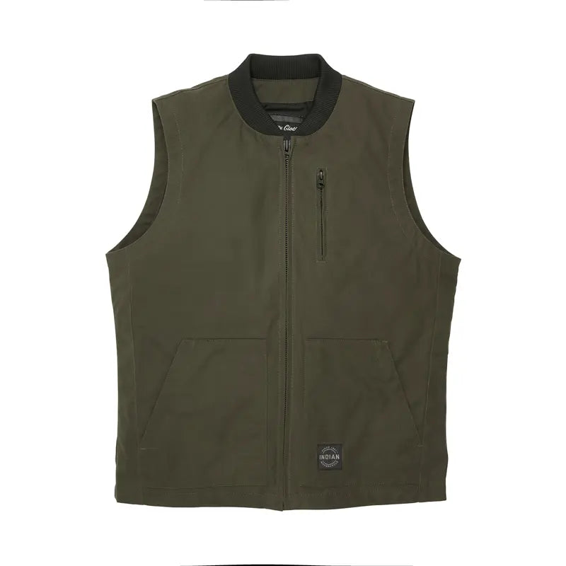
                      
                        Indian Motorcycle Men's Nevada Vest, Dark Green 2864645
                      
                    