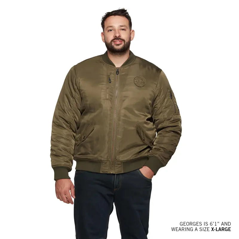 
                      
                        Indian Motorcycle Men's Rockford Bomber, Green 2864646
                      
                    