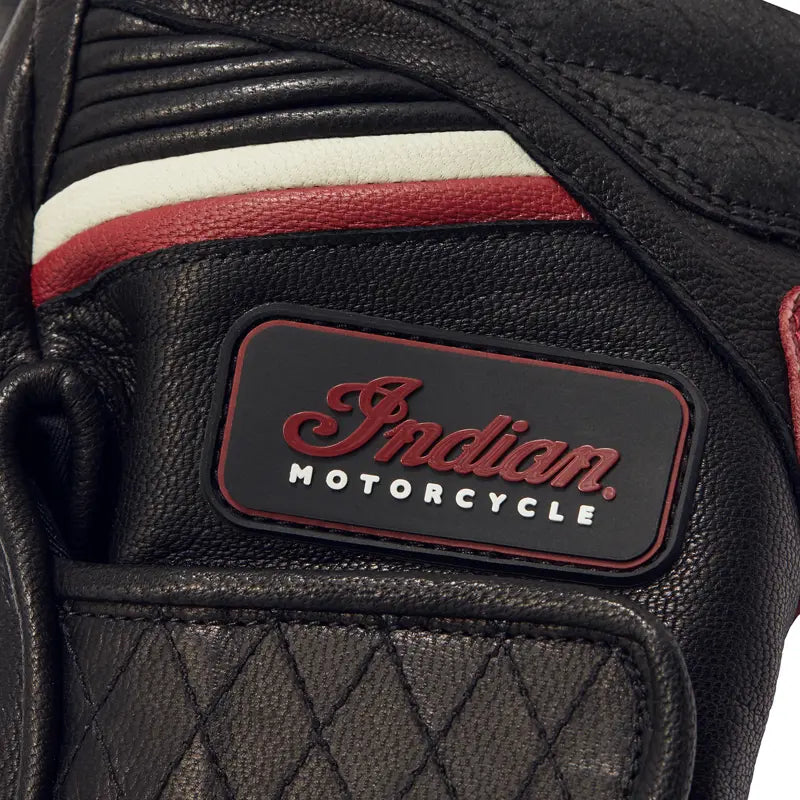 Indian Motorcycle Men's Freeway Glove, Black 2864659