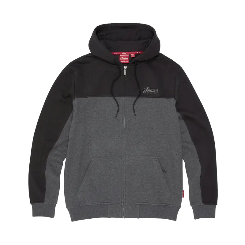 
                      
                        Men's Colorblock Script Hoodie, Gray
                      
                    