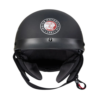 Indian Motorcycle Classic Half Helmet, Black - 2864829
