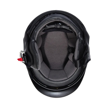 Indian Motorcycle Classic Half Helmet, Black - 2864829