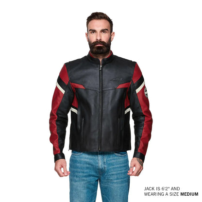 Indian Motorcycle Men's Ravine Jacket, Black 3XL - 286485014