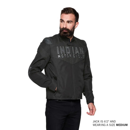 Indian Motorcycle Men's Rainier Jacket, Black - 2864851