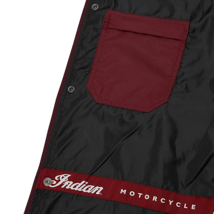 Indian Men's Burlington Jacket, Port LG 2865549