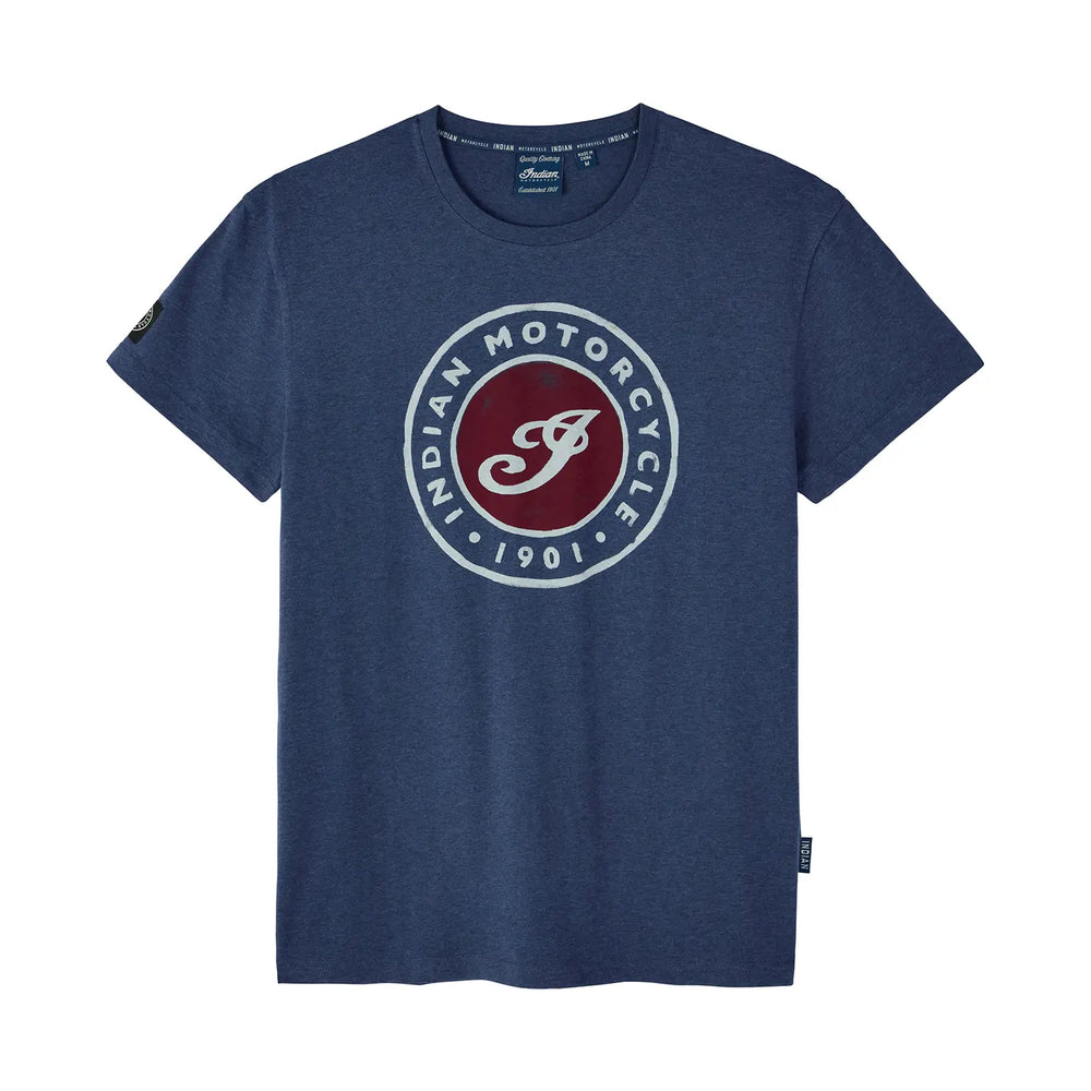 Men's I Script Watercolor T-Shirt, Blue