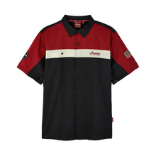 Indian Motorcycle Men's Headdress Colorblock Shop Shirt, Red - 2865623