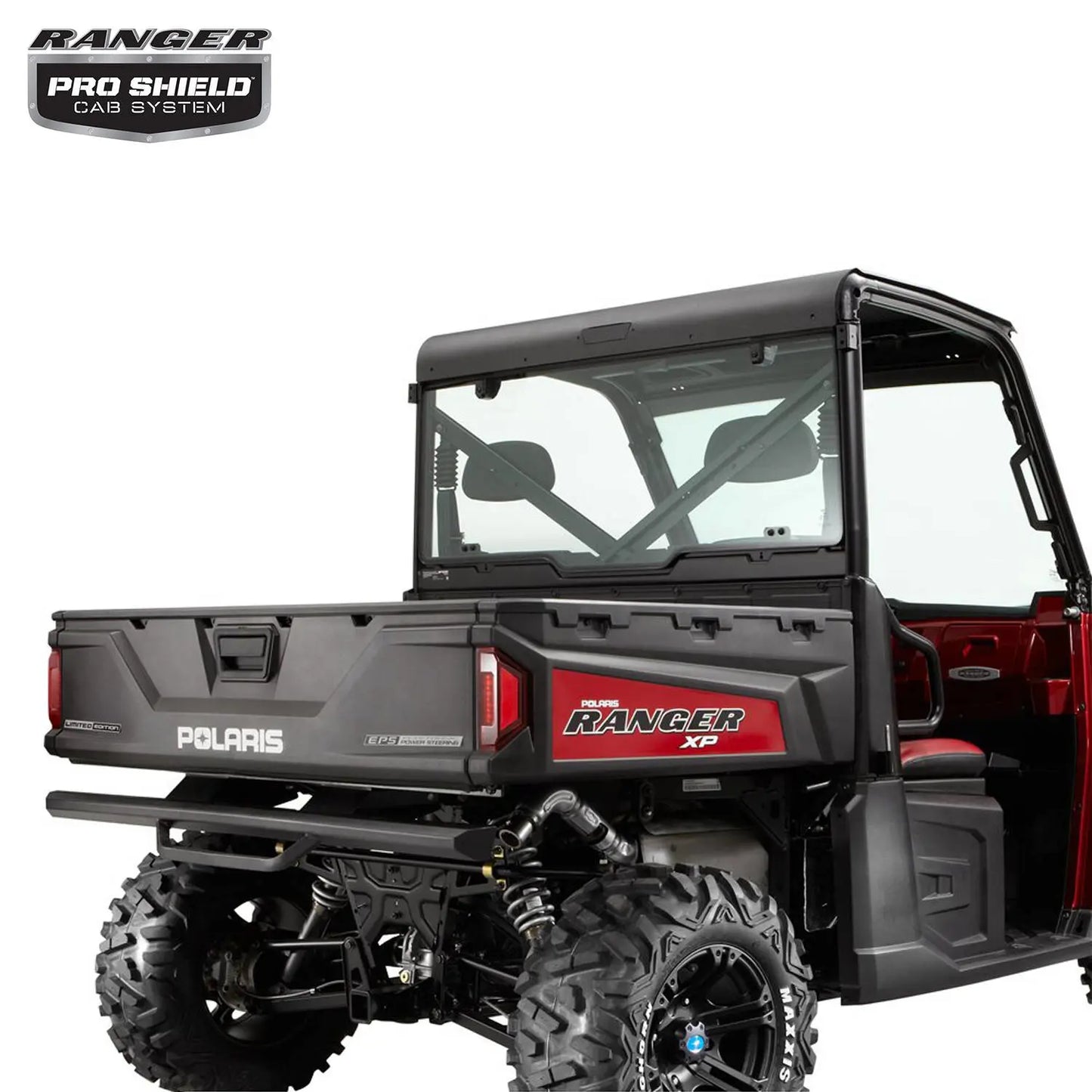 Polaris Ranger Lock & Ride Rear Panel - Glass - 2879013