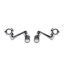 Indian Infinite Highway Pegs in Chrome, Pair - 2889653-156