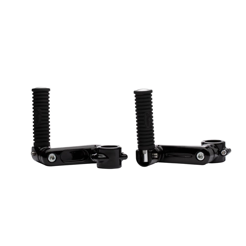 Indian Infinite Highway Pegs in Black, Pair - 2889653-266