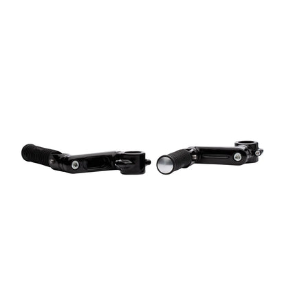 Indian Infinite Highway Pegs in Black, Pair - 2889653-266