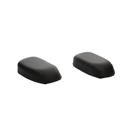 Indian Black Vinyl Passenger Armrest Pads, Pair - 2880041-VBA